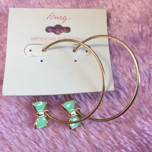 Icing earrings.  NWT.